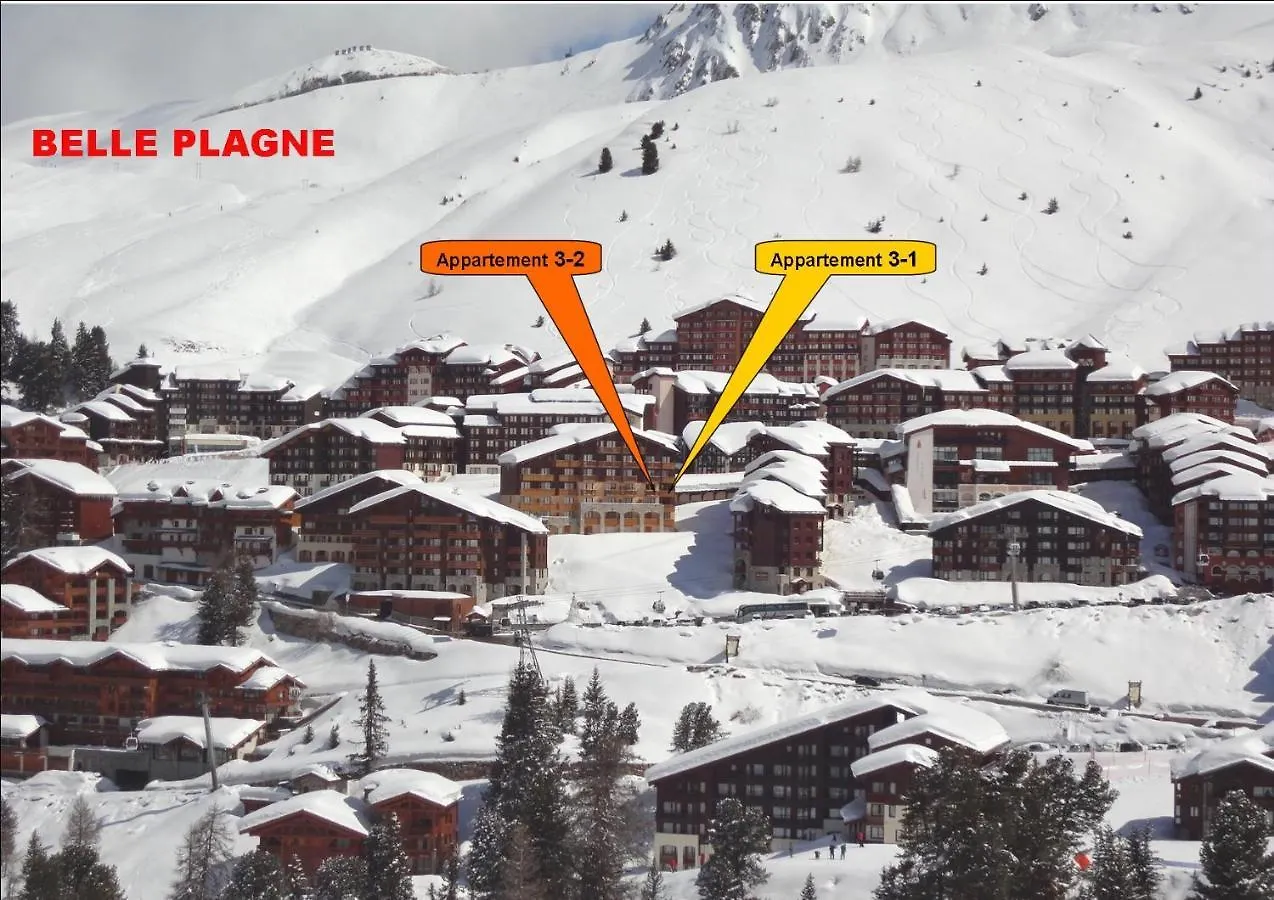 Belle Plagne 2 Dim Dim Appart 6Pers La Plagne